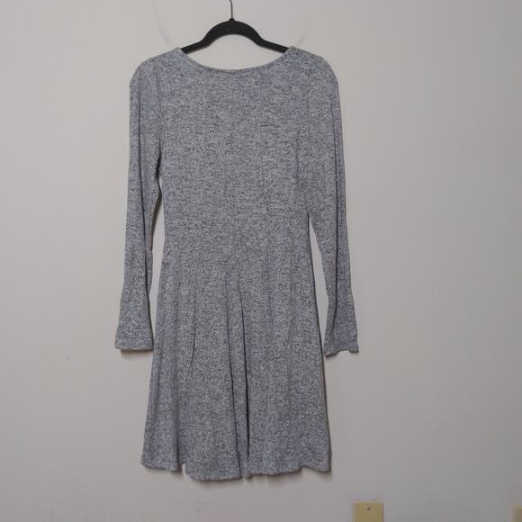 Anthropologie Dolan Left Coast Piper Pleated Skater Dress in Gray – Sz XS – EUC - Picture 4 of 7
